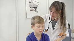 Die Untersuchung der Lunge beim Kind