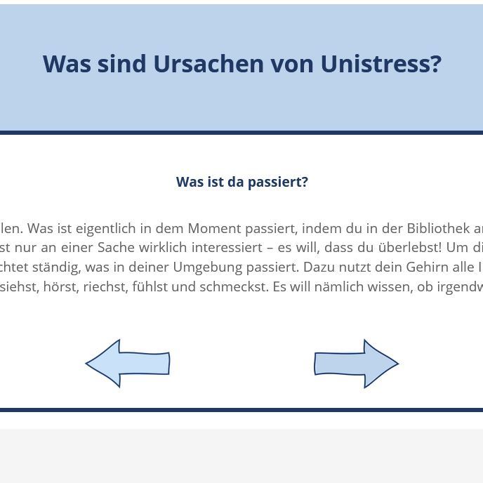 Öffnen Ursachen von Unistress - S.2