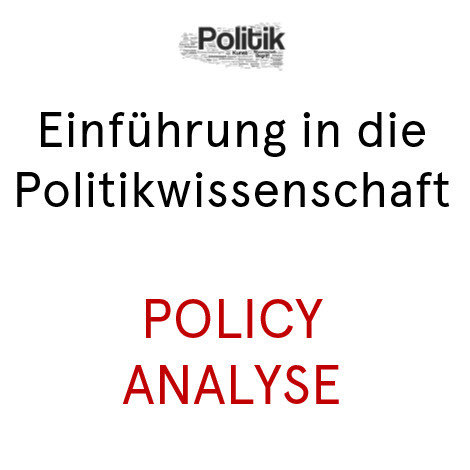 Öffnen Themenfeld 12: Policy Analyse