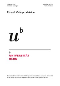 Vorschau 1 von Manual Videoproduktion - Bildungserfolg Meritokratie und Bildungsgerechtigkeit.pdf