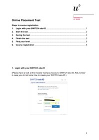 Vorschau 1 von O&W_Instructions Placement Test_Registration for German Courses.pdf