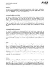 Vorschau 3 von Skript Video 3.1 - Politik - Polity, Policy, Politics.pdf
