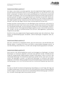 Preview 2 of Skript Video 9.1 - Vergleichende Regierungslehre - Institutional Engineering.pdf
