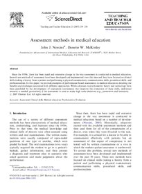 Vorschau 1 von 13 Norcini-2007_assessment methods.pdf