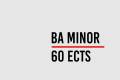Öffnen BA Minor (60 ECTS) Study Plan