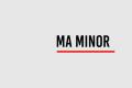 Öffnen MA Minor Study Plan
